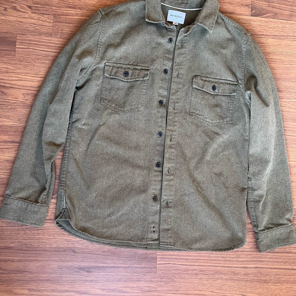 Goodfellow & Co Olive Shirt Jacket